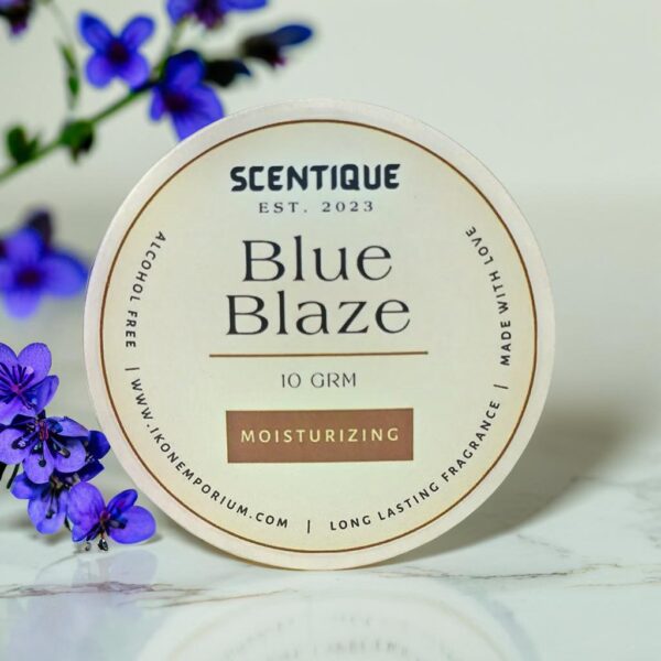 Blue Blaze Solid Perfume